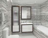 Мозаика Laparet Grace Серый арт-GRC-1 — фото 2, Мозаика