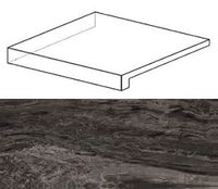 Товар: Ступень Atlas Concorde Italy Marvel Edge Absolute Brown Scalino Ang. Lap арт-AFC7 - фото 1 Ступень Atlas Concorde Italy Marvel Edge Absolute Brown Scalino Ang. Lap арт-AFC7 — фото 1, Ступени и клинкер