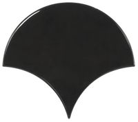 Товар: Настенная плитка Equipe Scale Fan Black арт-21967 - фото 2 Настенная плитка Equipe Scale Fan Black арт-21967 — фото 2, Настенная плитка