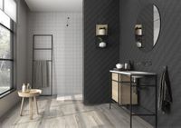 Настенная плитка Saloni Ceramica Brilliant Sector Negro арт-HFE310 — фото 2, Настенная плитка