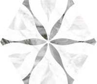 Декор Equipe Bardiglio Hexagon Flower арт-23772 — фото 2, Декор