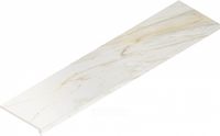 Угловая ступень Italon Stellaris Carrara Ivory Scalino Angolare Dx арт-620070002600 — фото 1, Ступени и клинкер