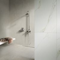 Керамогранит Vitra Flakecement Кремовый Матовый Ректификат 9mm арт-K947894R0001VTSP — фото 9, Керамогранит