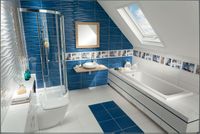 Настенная плитка Domino Ceramika Joy Wave White Str арт-5900199158054 — фото 4, Настенная плитка