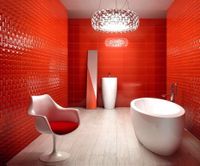 Настенная плитка Gardenia Orchidea Linear Rosso Liscio арт-70208 — фото 4, Настенная плитка