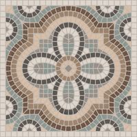 Керамогранит Motto Monotone Gravel Decor Matt (Mix 12Шт) арт-N100103 — фото 1, Керамогранит