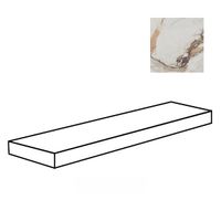 Угловая ступень Flaviker PI.SA Supreme Evo Angolare Top Sx Antique White Ant 3D Ret арт-0012610 — фото 1, Ступени и клинкер