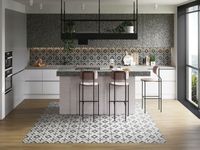 Керамогранит Cersanit Sevilla Пэчворк серый арт-SE4R093D-69 — фото 9, Керамогранит