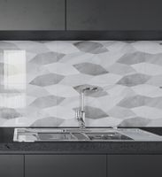 Товар: Настенная плитка Golden Tile Lazurro Leaves Серый арт-3L2251 - фото 2 Настенная плитка Golden Tile Lazurro Leaves Серый арт-3L2251 — фото 2, Настенная плитка