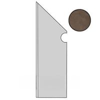 Atlas Concorde Italy Dwell Brown Leather Battiscopa Sag SX арт-A1LI — фото 1, Спец. Элемент