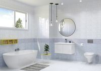 Настенная плитка Cersanit Pudra Рельеф Белый арт-PDG052D — фото 3, Настенная плитка