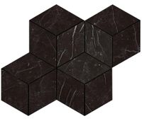 Мозаика Atlas Concorde Italy Marvel Stone Nero Marquina Mosaico Esag. Lapp. арт-AS2K — фото 1, Мозаика