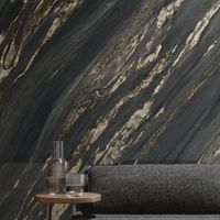 Керамогранит Ariostea Ultra Marmi Tropical Black Luc Shiny 6mm арт-UM6L300674 — фото 2, Керамогранит