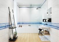 Вставка Cersanit Santorini Голубой арт-TR2U041 — фото 2, Вставка