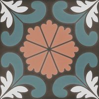 Керамогранит DNA Tiles Sync Flower Blue арт-125634 — фото 1, Керамогранит