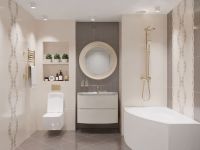 Панно Azori Amati Plumeria Beige арт-584192003 — фото 5, Панно