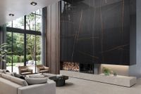 Керамогранит Xlight (Porcelanosa Grupo) Nylo Noir Black Naturе арт-C229801021 — фото 2, Керамогранит