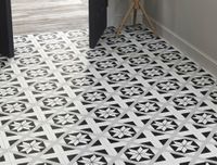 Керамогранит Cersanit Stream Лепестки белый арт-C-SM4A055D — фото 7, Керамогранит