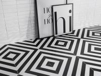 Керамогранит Cersanit Stream Лепестки белый арт-C-SM4A055D — фото 4, Керамогранит