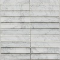 Мозаика Pixel mosaic Венеция Bianco Carrara, Concave арт-PIX 341 — фото 1, Мозаика