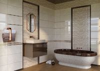 Бордюр Cersanit Caravan Многоцветный арт-CR1L451 — фото 2, Бордюр