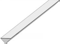 Бордюр Atlas Concorde Italy 3D Wall Carve Field Pearl Corner арт-A6OB — фото 1, Бордюр