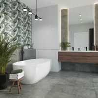 Напольная плитка Primavera Ликаон Темно Серый матовый арт-TP453655D — фото 1, Напольная плитка