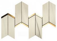 Мозаика Atlas Concorde Italy Marvel Dream Chevron Bianco Fantastico арт-9MCN — фото 3, Мозаика