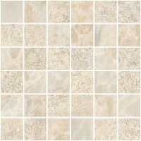 Мозаика Vitra Marble-X Кремовый Матовый-Лаппато Рект арт-K9498848R001VTE0 — фото 1, Мозаика