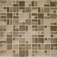 Мозаика Orro Mosaic Glasstone Бежево Коричневая арт-CHAMPANE LIGHT — фото 1, Мозаика