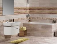 Настенная плитка Cersanit Alba Бежевая арт-C-AIS011D — фото 6, Настенная плитка