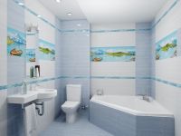 Настенная плитка Ceramica Classic Greatness Этюд голубой арт-12-01-61-562 — фото 3, Настенная плитка