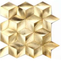 Мозаика Moreroom Stone Stamping Aluminum Gold арт-S072 — фото 1, Мозаика