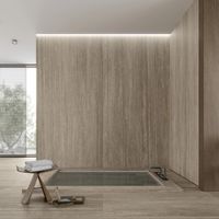 Керамогранит Ariostea Ultra Marmi Travertino Titanio Prelucidato 6mm арт-UM6P300705 — фото 2, Керамогранит