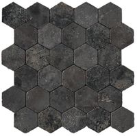 Мозаика Atlas Concorde Italy Aix Fumee Honeycomb Tumbled арт-A0UD — фото 1, Мозаика