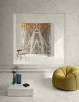 Керамогранит Ariostea Ultra Fragmenta Nero Ombrato Natural Plus 6mm арт-UF6S310621 — фото 15, Керамогранит