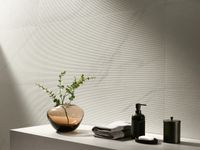 Настенная плитка Atlas Concorde Italy Marvel 3D Reed Calacatta Meraviglia Ret арт-AQ3S — фото 1, Настенная плитка