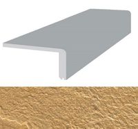 Ступень Casalgrande Padana Mineral Chrom Terminale Gold арт-6688367 — фото 1, Ступени и клинкер