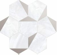 Товар: Мозаика Vallelunga Nolita Esagona Triangolo Bianco Platinum арт-6001118 - фото 1 Мозаика Vallelunga Nolita Esagona Triangolo Bianco Platinum арт-6001118 — фото 1, Мозаика