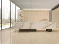 Товар: Керамогранит Zodiac Ceramica Travertine Classico Polished 6mm арт-MN131AP261206 - фото 2 Керамогранит Zodiac Ceramica Travertine Classico Polished 6mm арт-MN131AP261206 — фото 2, Керамогранит