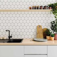 Керамогранит DNA Tiles Bee Off White арт-124259 — фото 8, Керамогранит