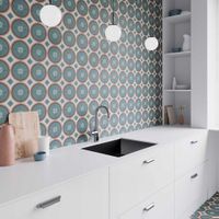 Керамогранит DNA Tiles Sync Clover Green арт-125639 — фото 6, Керамогранит