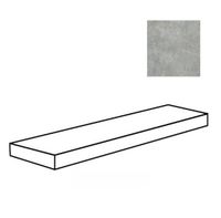 Угловая ступень Flaviker PI.SA Supreme Evo Angolare Top Sx Grey Amani Lux Ret арт-0002523 — фото 1, Ступени и клинкер