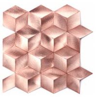 Мозаика Moreroom Stone Stamping Aluminum Rose арт-S074 — фото 1, Мозаика