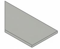 Italon Magma (Магма) X2 Сильвер бортик закруглённый Левый арт-620090001371 — фото 1, Спец. Элемент