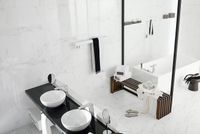 Бордюр Porcelanosa Marmol Carrara Blanco Perfil арт-P65602171 — фото 1, Бордюр