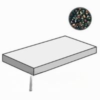 Угловая ступень ABK Blend Dots Angolare Sx Multiblack Ret арт-0006983 — фото 1, Ступени и клинкер