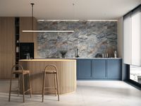 Керамогранит Cersanit Spark Синий ректификат арт-A17787 — фото 8, Керамогранит