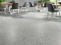 Декор Idalgo Граните Стоун Цемент Светло Серый SR Rett арт-ID9027B002SR — фото 2, Декор