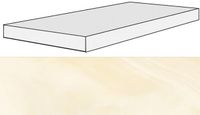 Ступень Rex Ceramiche (Florim) Alabastri Di Rex Miele Ag Sx арт-739932 — фото 1, Ступени и клинкер